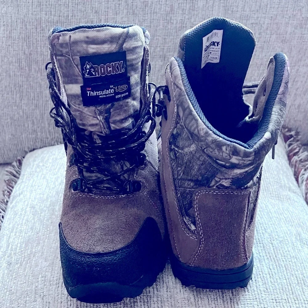 Rocky Kids' Outdoor Boots in Brown and Black